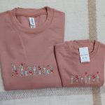 sweater mama geborduurd