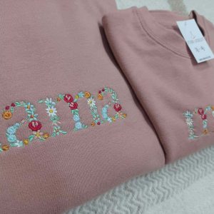 sweater mama geborduurd