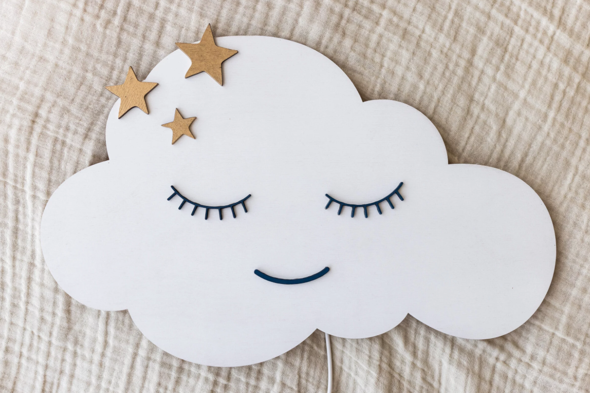 Wandlampje Boven De Wolken