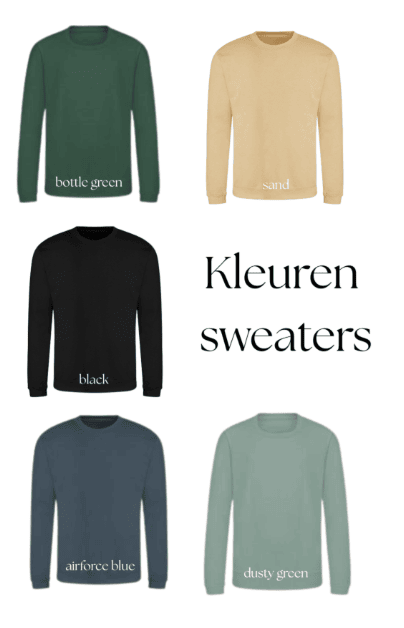 kleuren sweaters 2