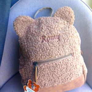 Teddyrugzakje met naam